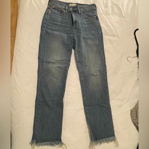 Madewell perfect vintage crop jean size 26 worn once excellent condition